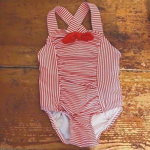 Cat & Jack 12 month striped swimsuit
